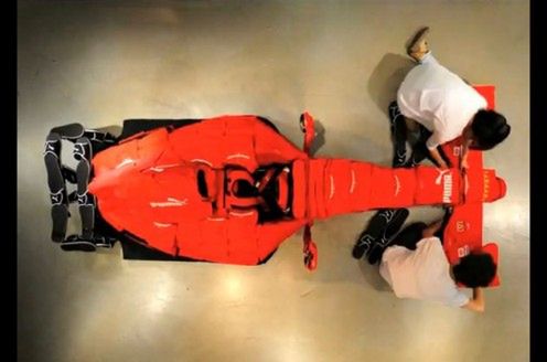 Bolid F1 zbudowany przez Pumę