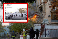 Dziennikarze uciekali w panice. Mocne wideo z Kijowa
