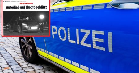 Niemcy publikują zdjęcie. Ukradł samochód i uciekł do Polski?