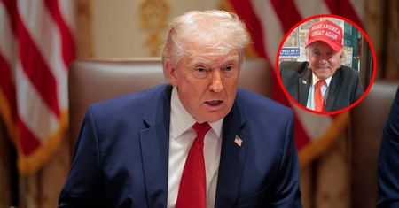 Pracuje w przebraniu Trumpa. Tak reagowali Rosjanie