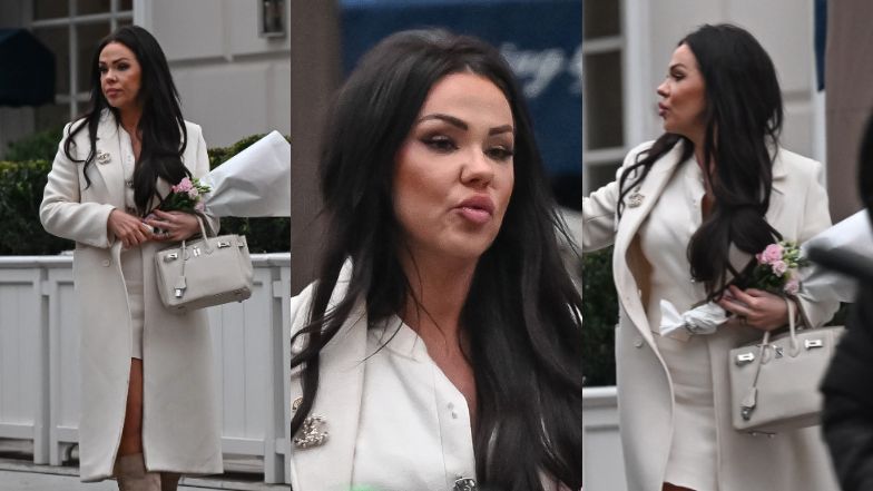 Sylwia Bomba maszeruje z kosmicznie drogą torebką Hermes 