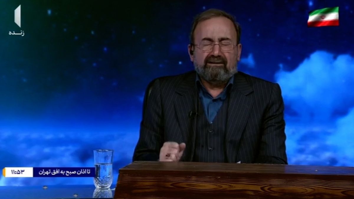 Ogłosił, że Ali Chamenei. Prezenter był zapłakany.