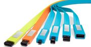 Kolorowe kable LaCie, które się nie poplączą