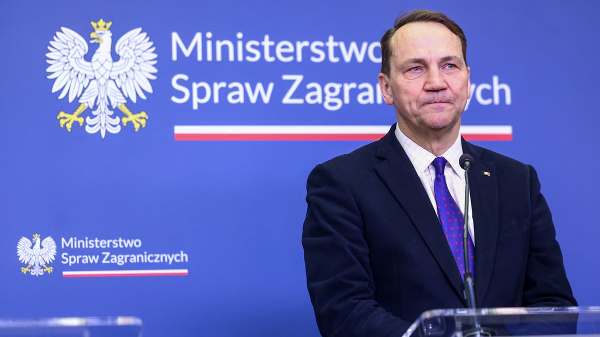 Szef polskiego MSZ Radosław Sikorski