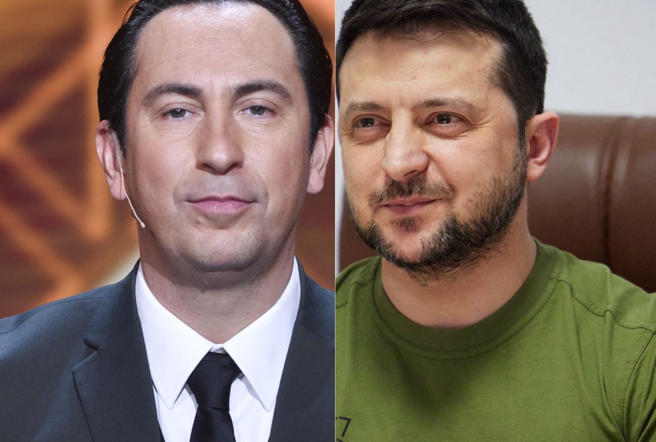 Co wspólnego mają Michał Malitowski i Wołodymyr Zełenski?