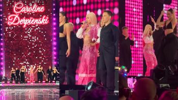 Caroline Derpienski wystąpiła na Roztańczonym PGE Narodowym. Internauci wydali werdykt: "Straszne, PLAYBACK PEŁNĄ PARĄ"