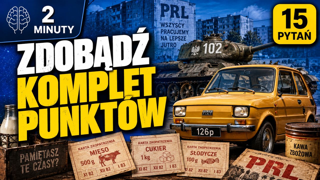 Jak dobrze pamiętasz Polskę sprzed lat?