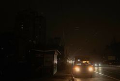 Moskwa w ciemności. To efekt ukraińskiego ataku