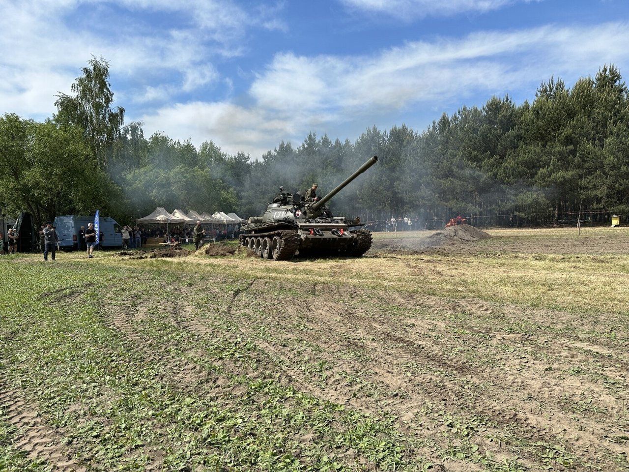 Tak było na pikniku wojskowym w gminie Szczerców przed rokiem