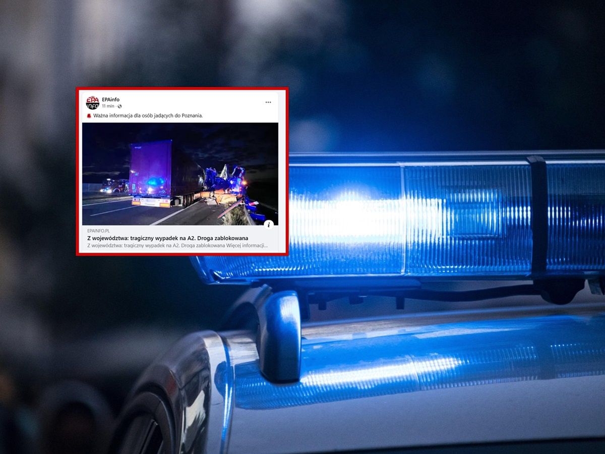 Tragiczny wypadek na A2. Kierowca tira najechał na auta