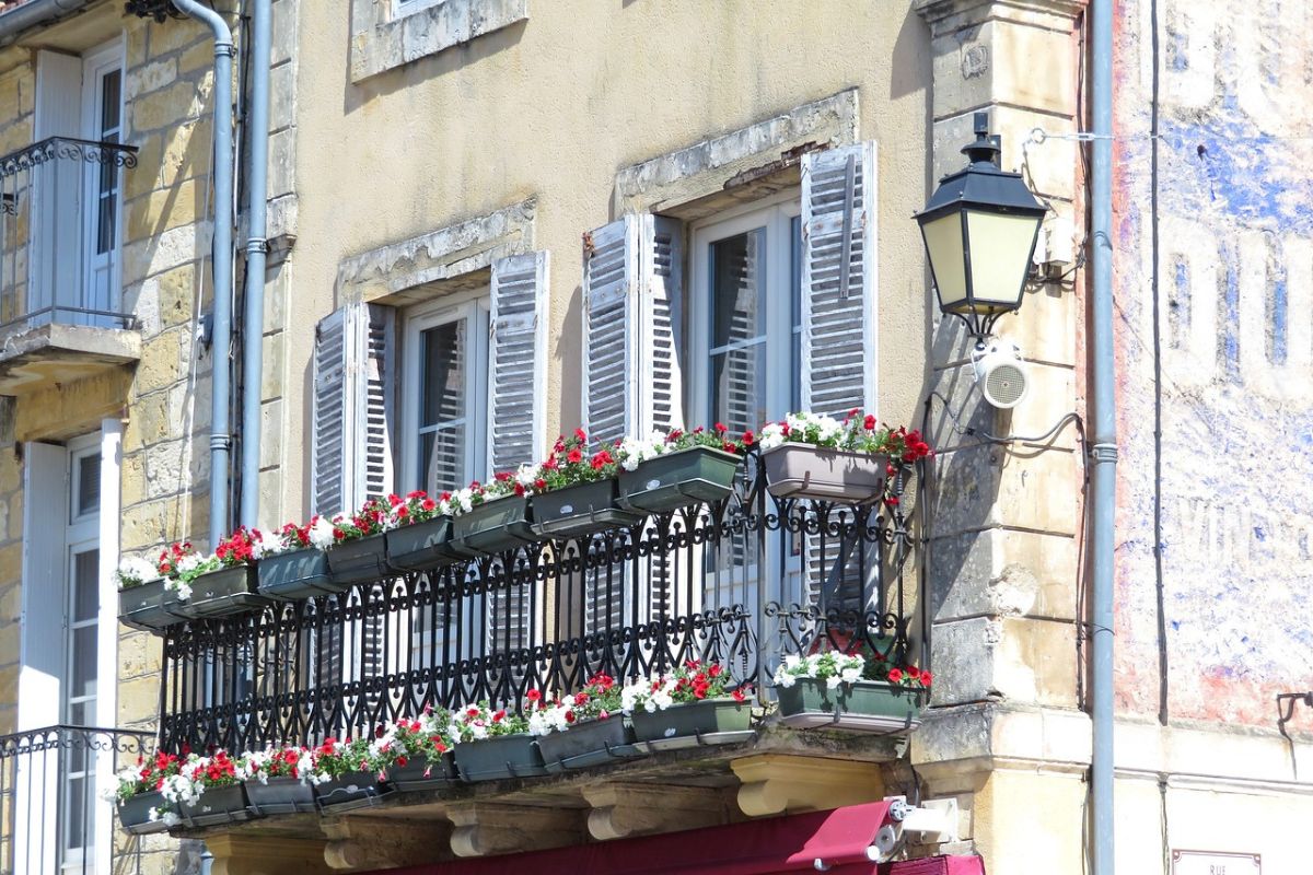 Balkon francuski.