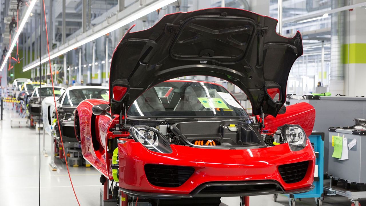 Produkcja Porsche 918 Spyder