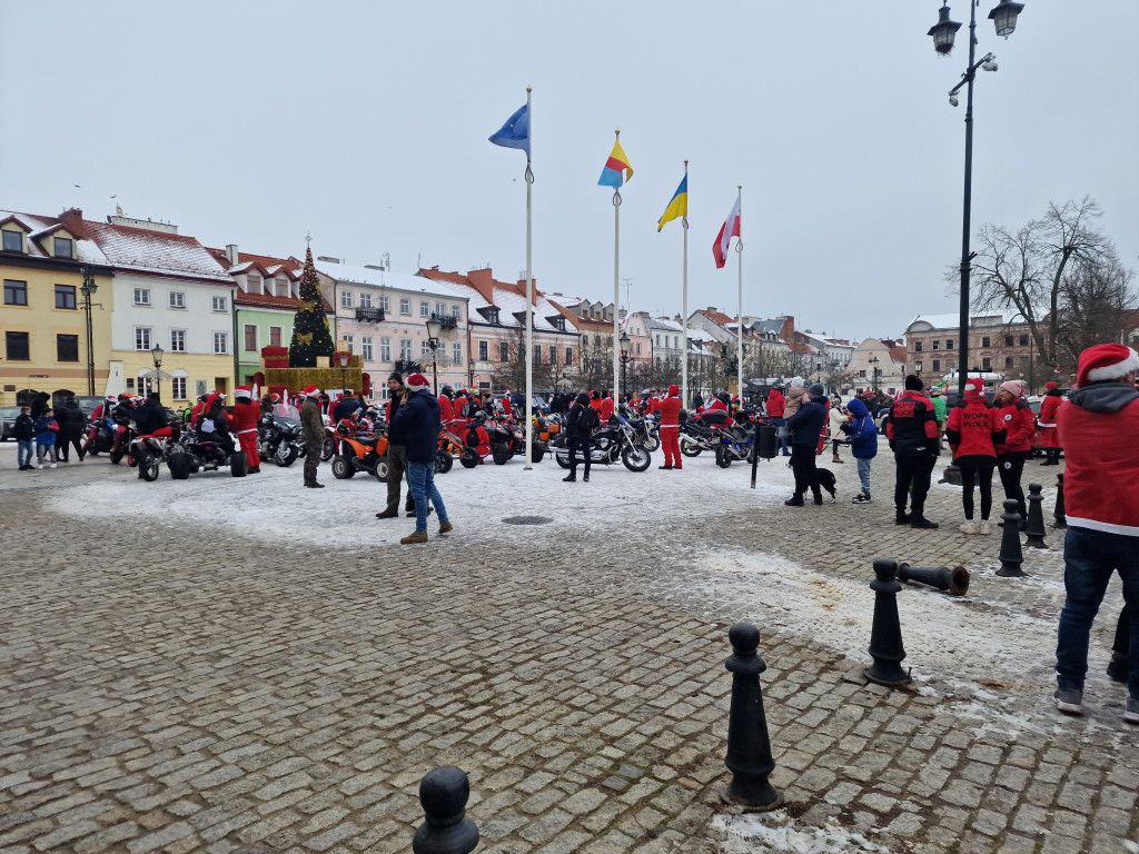 Moto Mikołaje w Płocku