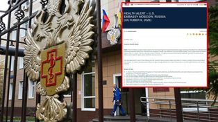 Ambasada USA w Rosji wydaje pilny komunikat ws. dżumy