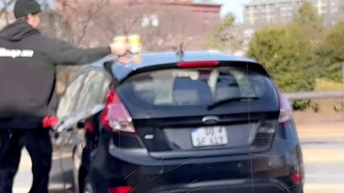 Autor nagrania nie mógł w to uwierzyć