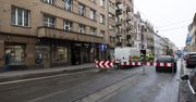 Kraków: Awaryjna naprawa torowiska na ul. Starowiślnej