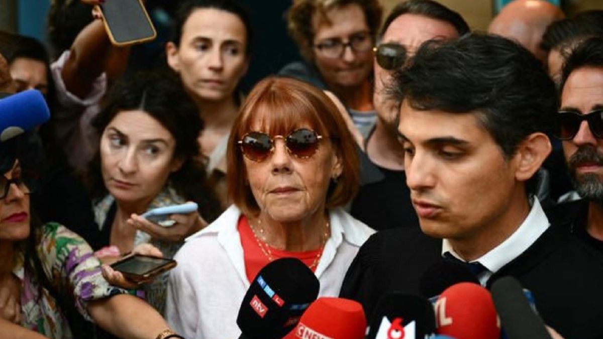 Gisele Pelicot przed sądem.