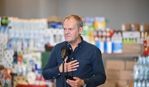 Tusk o spotkaniach z powodzianami. "Dostałem mocno po głowie"