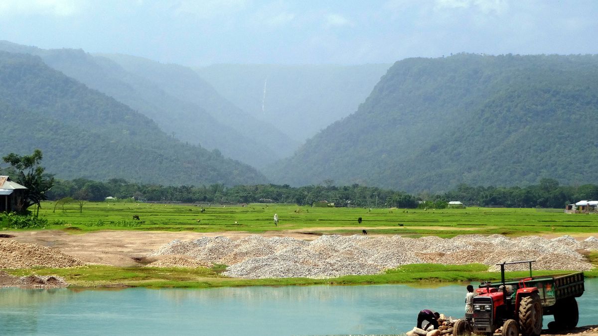 Problem kradzieży piasku nie dotyczy wyłącznie Bangladeszu