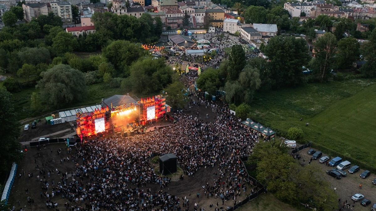 Lublinalia na terenie Browaru Perła