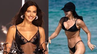 Irina Shayk hasa w bikini po plaży. Mogłaby być gwiazdą "Słonecznego patrolu"? (FOTO)
