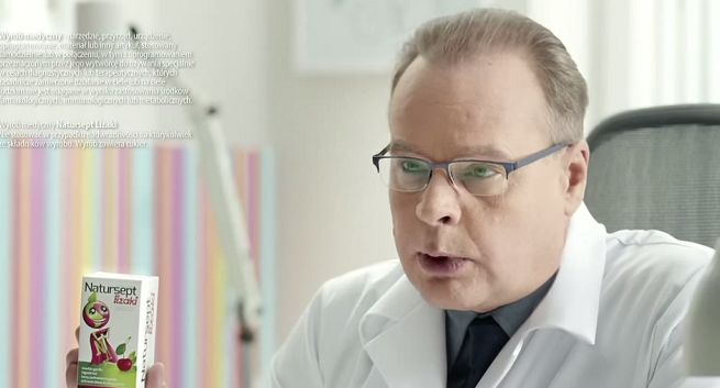 W reklamie lizaków Natursept może występować lekarz, bo to nie produkt leczniczy (wideo)