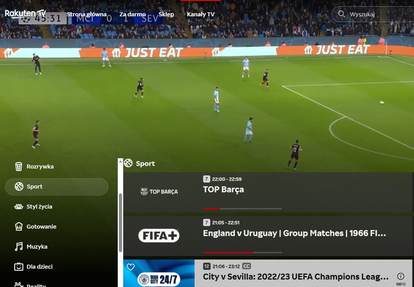 Serwis Rakuten TV