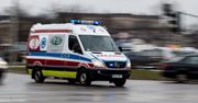 Wybuch w samochodzie w Libiążu. 22-latek trafił do szpitala