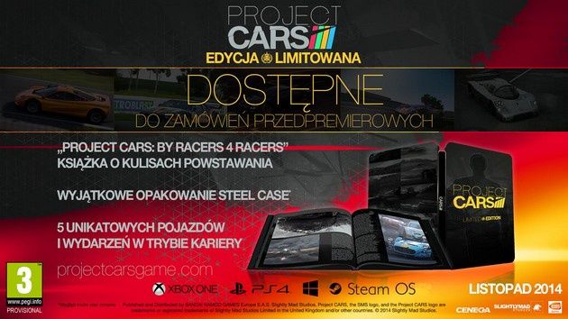 Project CARS edycja limitowana
