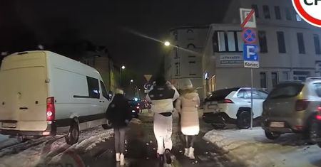 Awantura na drodze w Słupsku. "Wysiadaj"