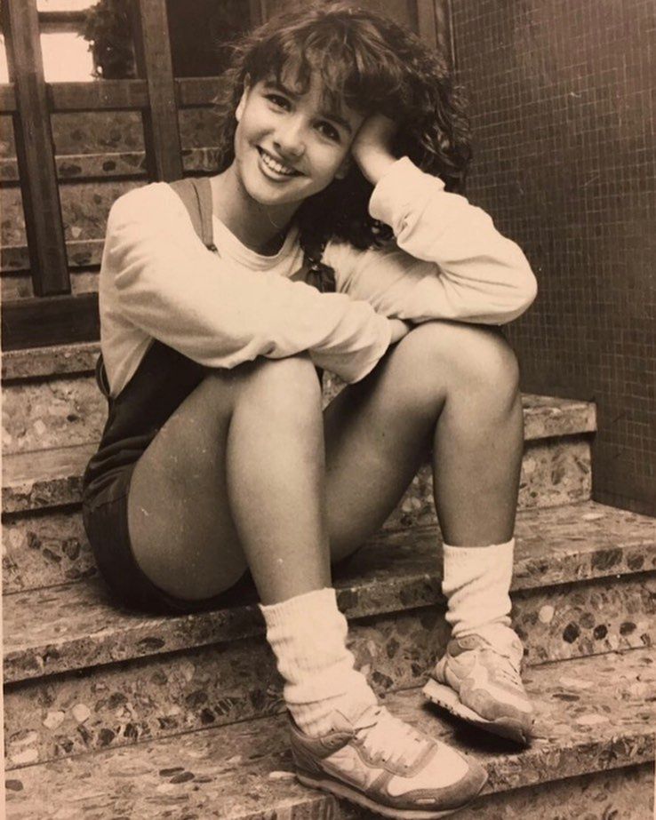 Natalia Oreiro w młodości 