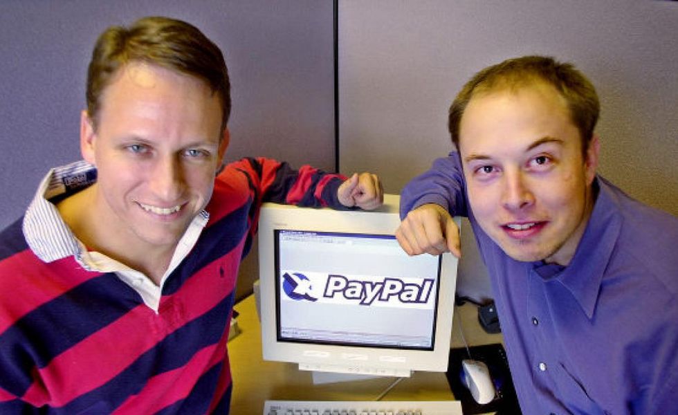 Elon Musk i Peter Thiel