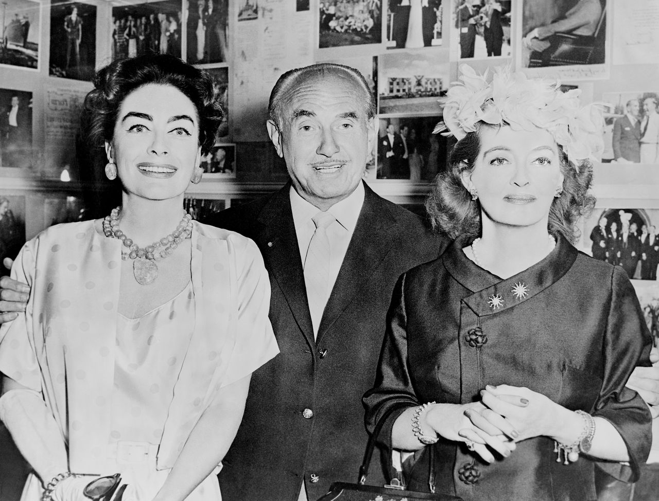 Joan Crawford, Jack Warner i Bette Davis