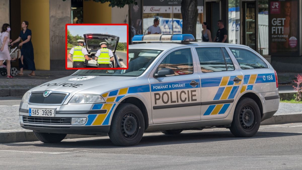 Polak przyłapany w Czechach.