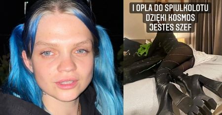 Wyzwolona Margaret demonstruje swoje POŚLADKI w prześwitującej kreacji. "FAJNIE WYSTAJE"