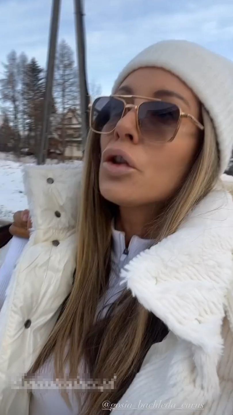 Małgorzata Rozenek z rodziną pobija Zakopane