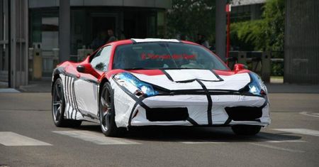 Ferrari 458 Scuderia - zdjęcia szpiegowskie