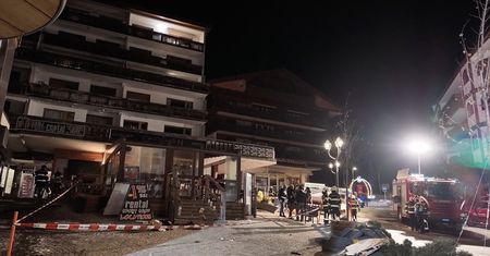 Pożar w Szwajcarii. Wideo wyciekło do sieci. Drastyczne sceny
