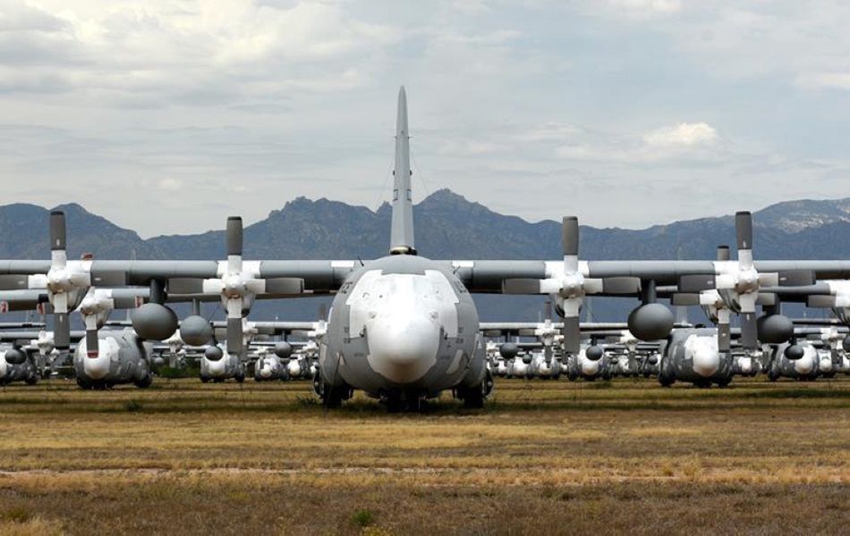 Polska dostanie pięć samolotów C-130H od USA. Obecnie stoją na "cmentarzysku"