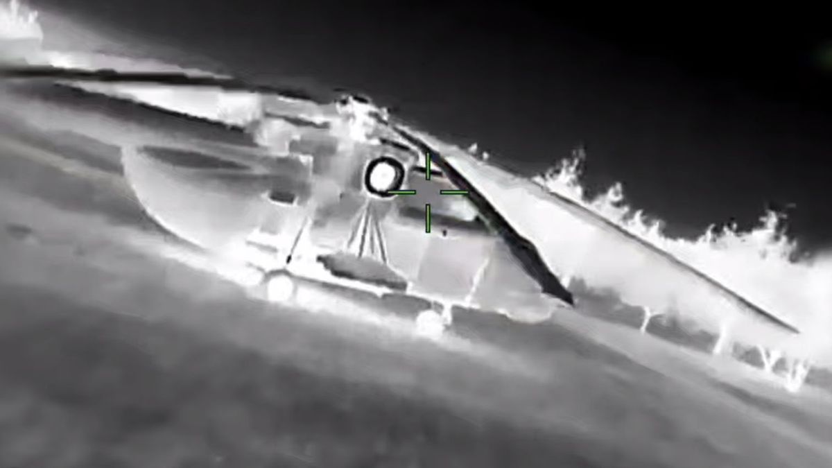 Rosyjskie Mi-8 zaatakowane przez ukraińskie drony