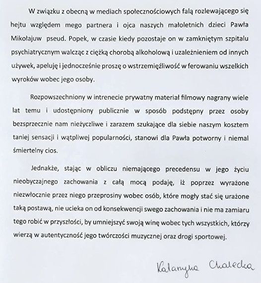 Popek próbował popełnić samobójstwo po aferze z psami?