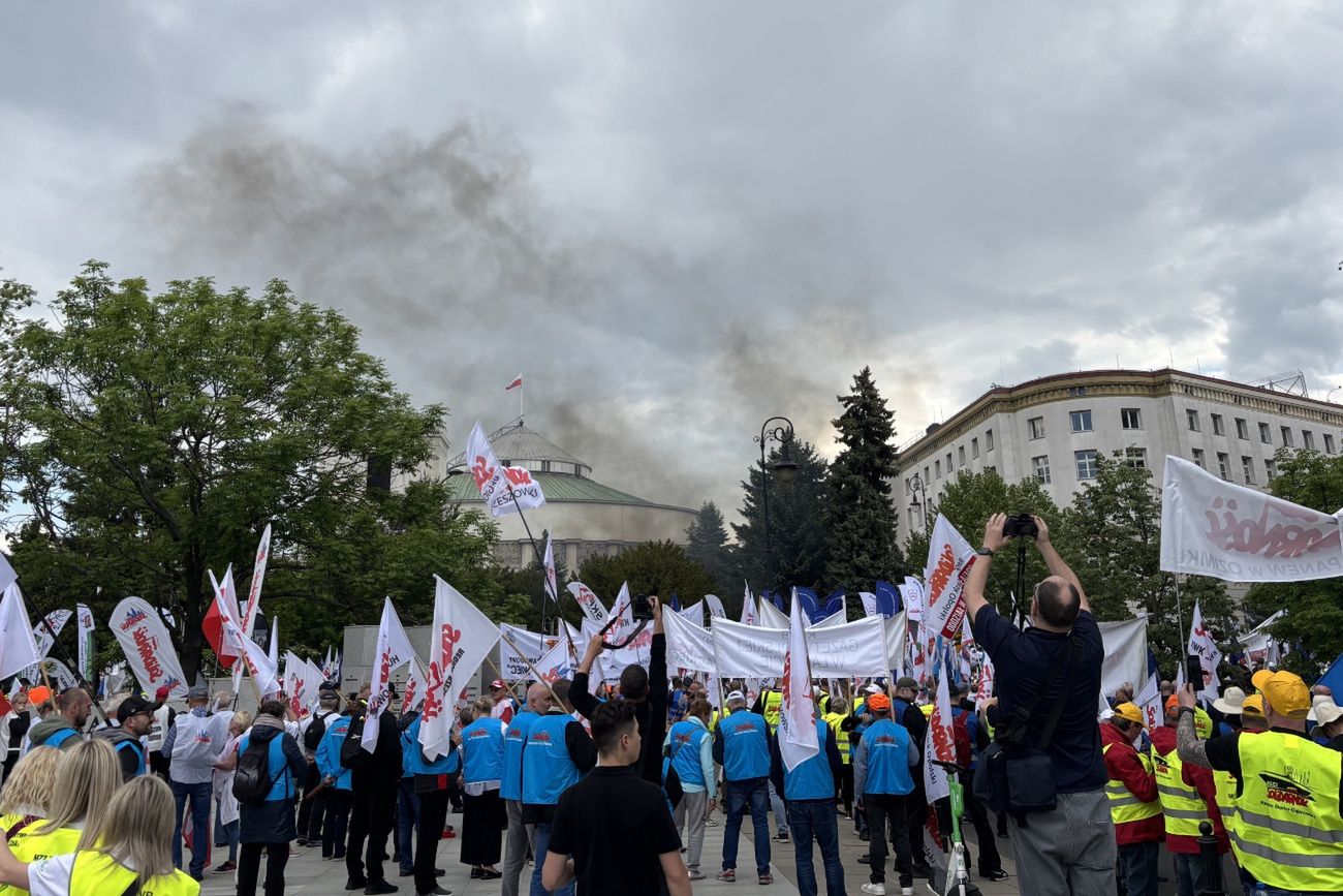 Byliśmy na proteście hutników. Oto ich postulaty