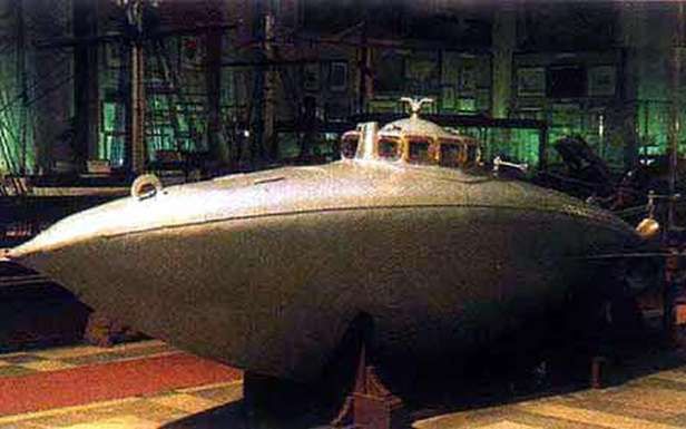 Jeden z okrętów podwodnych Stefana Drzewieckiego (Fot. Ctie.Monash.edu.au)