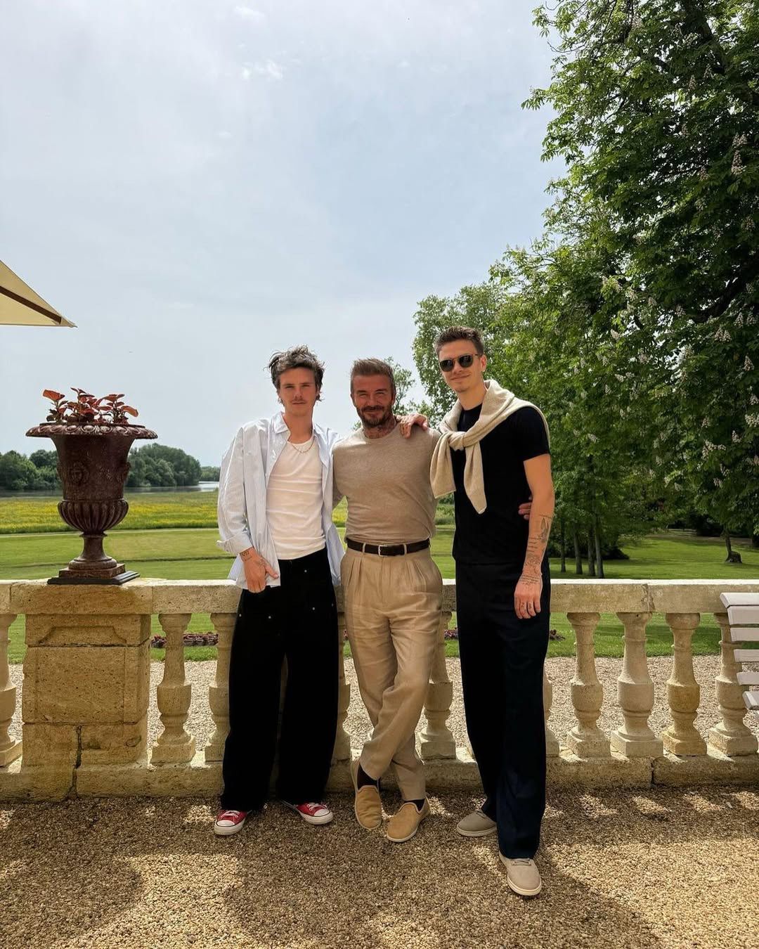 Tak Beckhamowie celebrowali 50. urodziny Davida