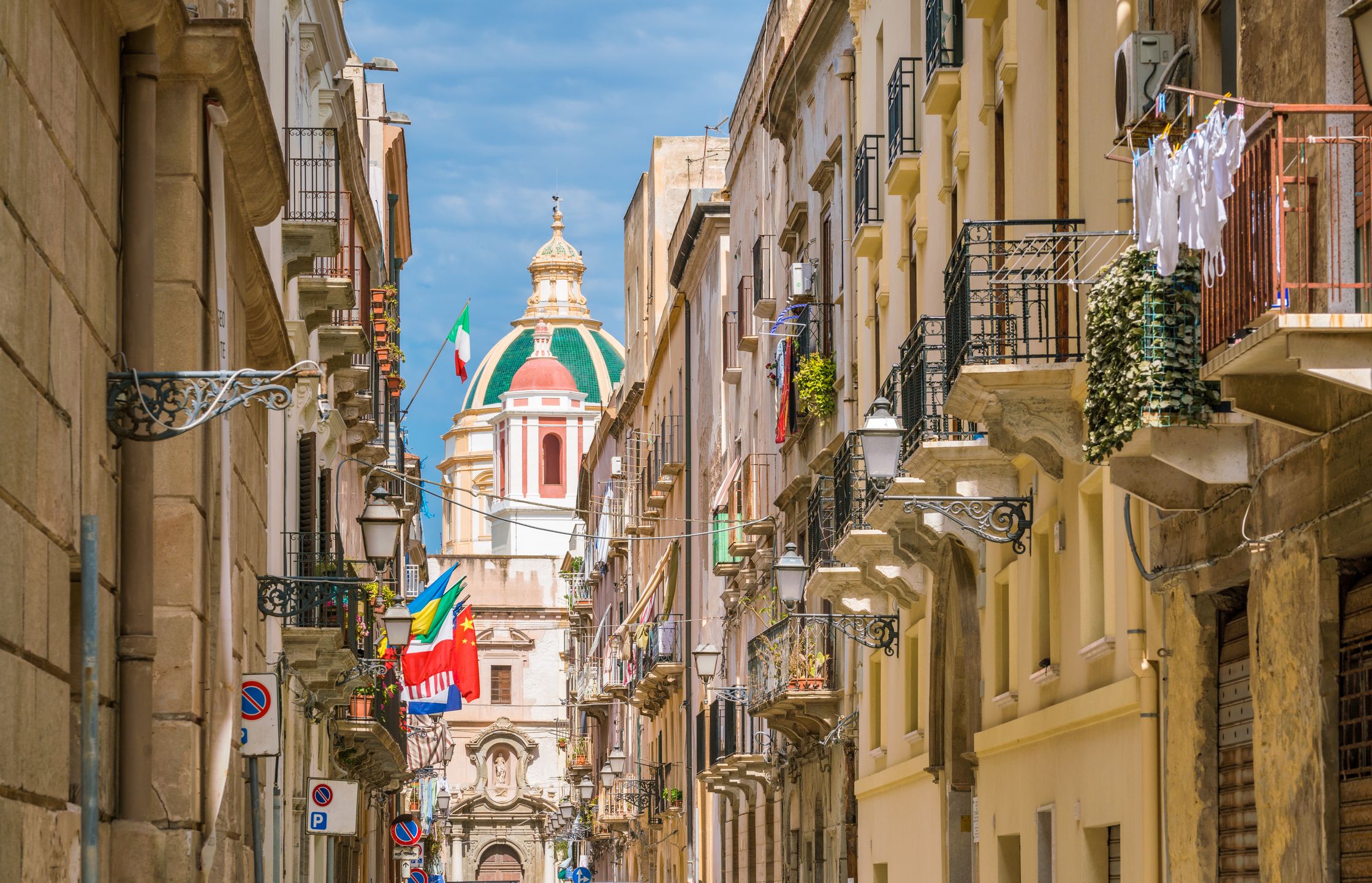 Malownicze ulice Trapani