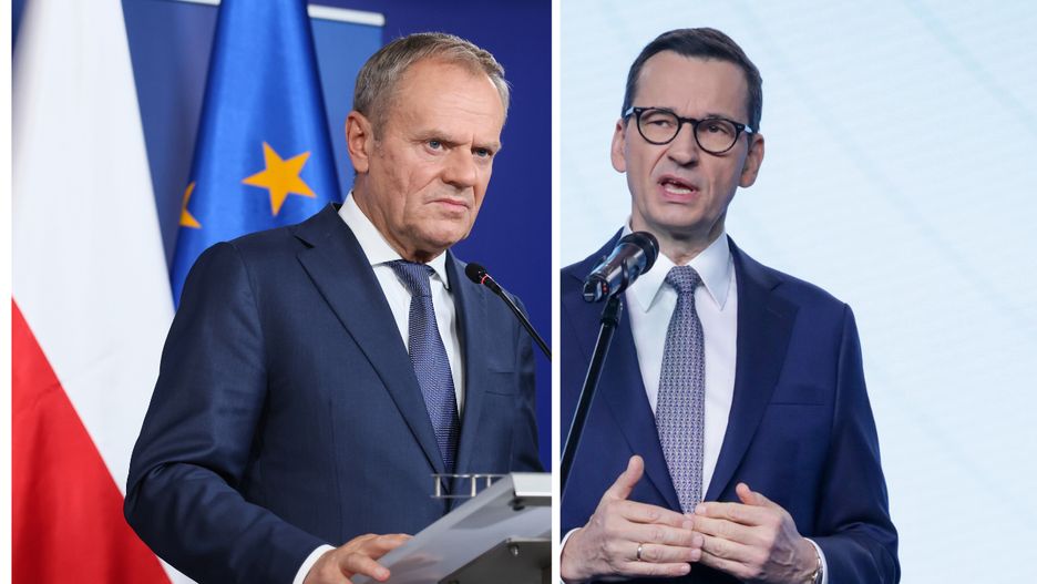 Donald Tusk i Mateusz Morawiecki znaleźli się na czele obu ranki