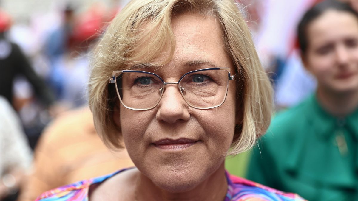  Barbara Nowak podczas Marszu dla Zycia i Rodziny