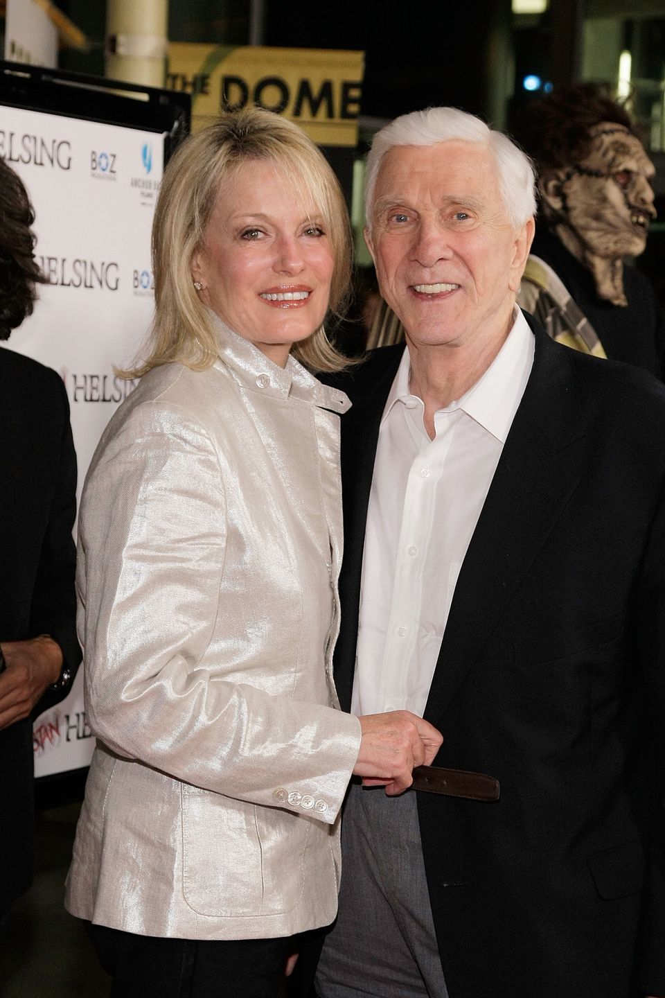 Leslie Nielsen z żoną Barbaree Earl