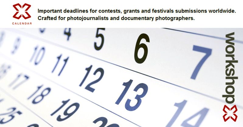 Kalendarz workshopx: terminy zgłoszeń wybranych konkursów fotografii dokumentalnej, 15.01.2016 - 15.02.2016