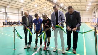Otwarcie nowej hali sportowej przy ZSS w Siemianowicach Śląskich. Zespół Szkół Sportowych zyskał obiekt wart ponad 7 milionów złotych